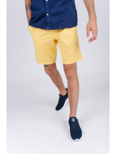 Tommy Hilfiger Shorts - BROOKLYN SHORT LIGHT TWILL BELT yellow