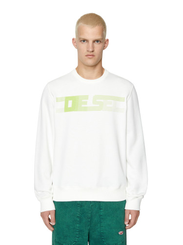 Diesel Sweatshirt - S-GINN-E3 SWEAT-SHIRT white
