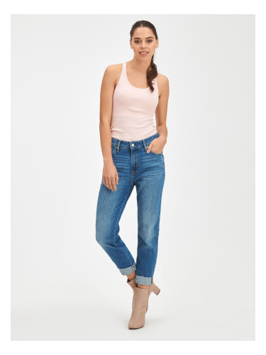 Blue women's jeans GAP Mid rise universal slim boyfriend jeans