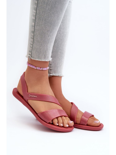 Women's sandals with glitter Ipanema Vibe Sandal Fem Pink