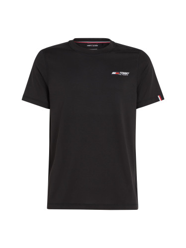 Tommy Hilfiger T-Shirt - ESSENTIALS TRAINING BIG LOGO TEE black