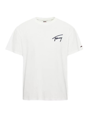 Tommy Jeans T-Shirt - TJM TOMMY SIGNATURE TEE white
