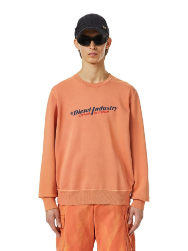 Diesel Sweatshirt - S-GINN-IND SWEAT-SHIRT orange