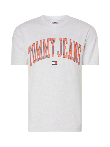 Tommy Jeans T-shirt - TJM CLASSIC COLLEGIA grey