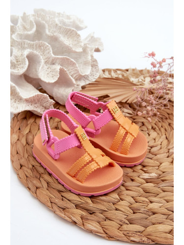 Children's scented sandals with velcro fastener ZAXY Orange