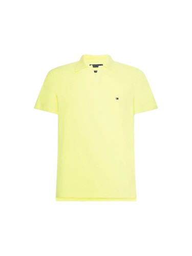 Tommy Hilfiger Polo shirt - TECH LINEN SLIM POLO yellow