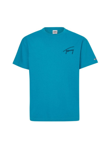Tommy Jeans T-Shirt - TJM TOMMY SIGNATURE TEE blue