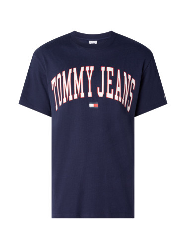 Tommy Jeans T-shirt - TJM CLASSIC COLLEGIA blue