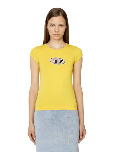 Diesel T-shirt - T-ANGIE T-SHIRT yellow