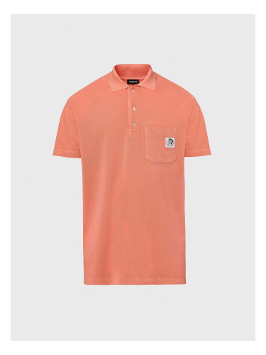Diesel Polo T-shirt - TPOLOWORKY POLO SHIRT pink
