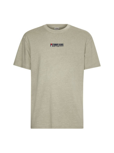 Tommy Jeans T-Shirt - TJM TURNED FLAG EMBRO TEE grey