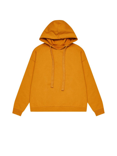 Plain hoodie - mustard