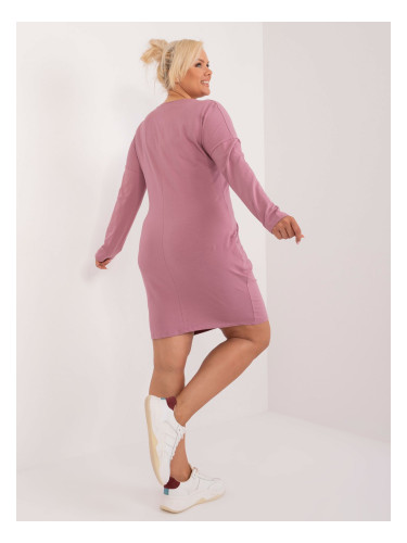 Dusty Pink Plus Size Sports Dress