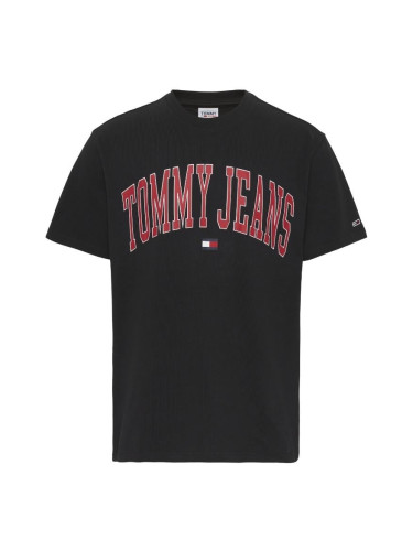 Tommy Jeans T-shirt - TJM CLASSIC COLLEGIA black