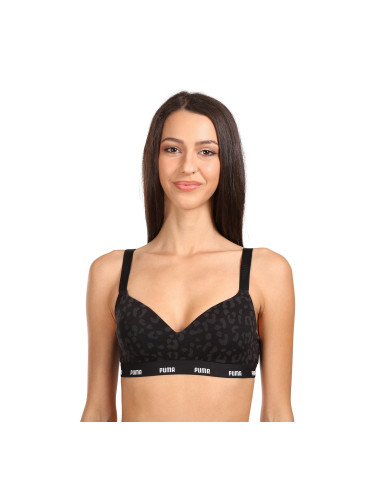 Women's sports bra Puma black