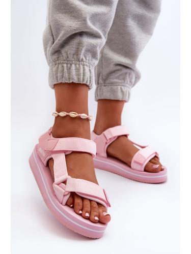 Women's Platform Sandals Big Star Pink