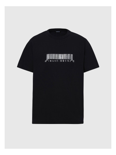 Diesel T-shirt - T-JUSTSLITSX85 T-shirt black