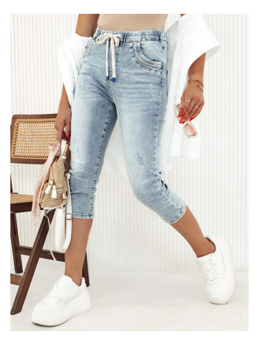 Spodnie damskie niebieskie Dstreet