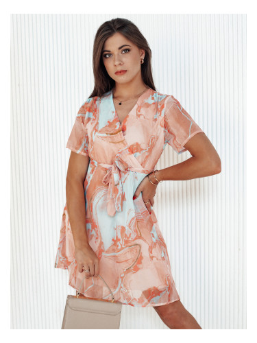 Оранжева рокля CHICLOVE