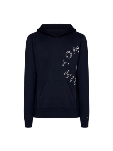 Tommy Hilfiger Sweatshirt - ROUNDALL GRAPHIC HOODY blue