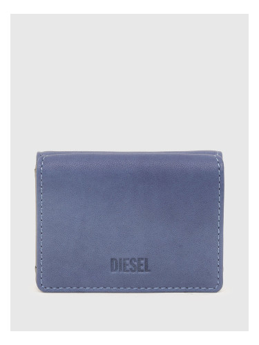 Diesel Wallet - DENIMFACE LORETTINA wallet blue