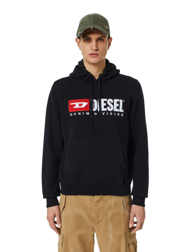 Diesel Sweatshirt - S-GINN-HOOD-DIV SWEAT-SHI black