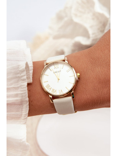 Women's white watch Ernest E97316