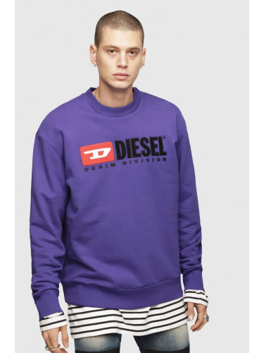 9011 DIESEL S.P.A.,BREGANZE Sweatshirt - Diesel SCREWDIVISION SWEATSHIRT purple