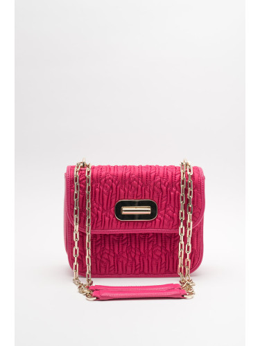 Tommy Hilfiger Handbag - TURNLOCK CROSSOVER QUILT pink