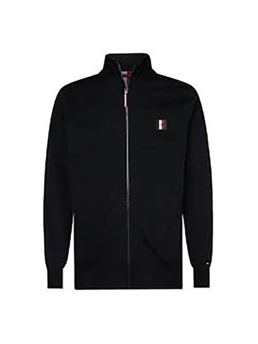 Tommy Hilfiger Sweatshirt - TH FLEX ZIP THROUGH black