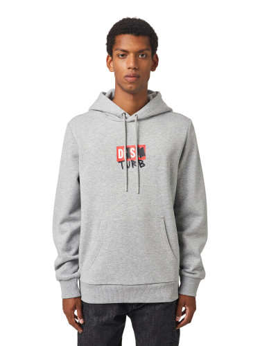 Diesel Sweatshirt - SGIRKHOODB8 SWEATSHIRT gray