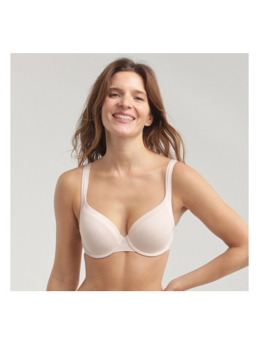 DIM INVISIBLE GENEROUS LIGHT PADDED BRA - Women's reinforced bra - light pink