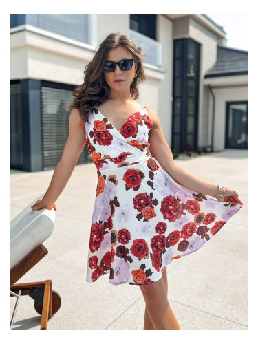 Мини рокля с флорален принт LUMINA