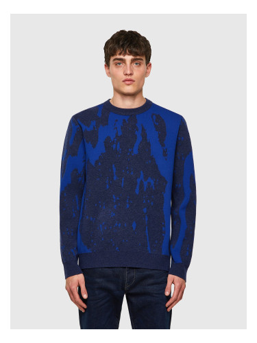 Diesel Sweatshirt - KTENNESSEE KNITWEAR blue