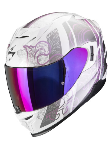 Scorpion EXO 520 EVO AIR FASTA White/Purple S Каска