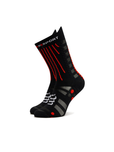 Compressport Дълги чорапи unisex Aero XU00054B Черен