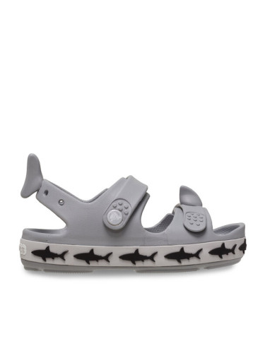 Crocs Сандали Crocband Cruiser Shark Sandal T 210031 Сив