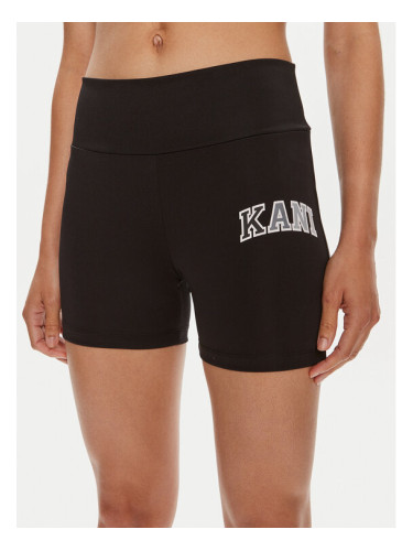 Karl Kani Спортни шорти Small Serif 6113125 Черен Slim Fit