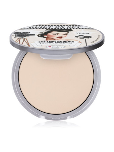 theBalm Quiet on Set матираща пудра цвят 01 Fair Neutral 8 гр.