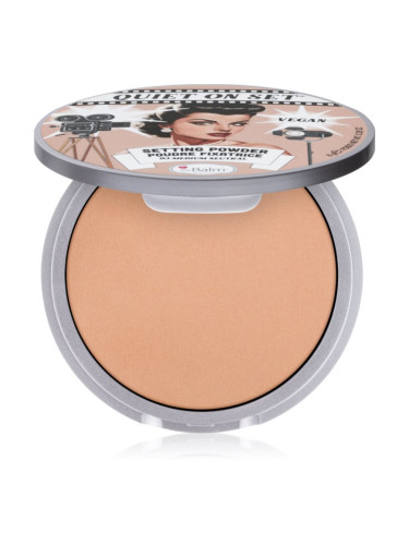 theBalm Quiet on Set матираща пудра цвят 03 Medium Neutral 8 гр.