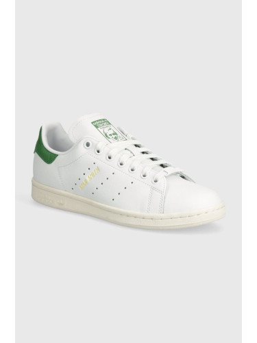 Кожени маратонки adidas Originals Stan Smith W в бяло IE0469