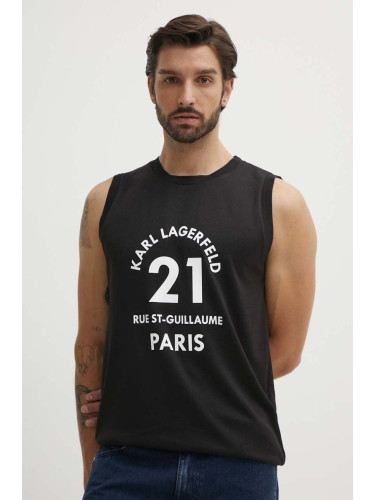 Тениска Karl Lagerfeld в черно 541231.755266
