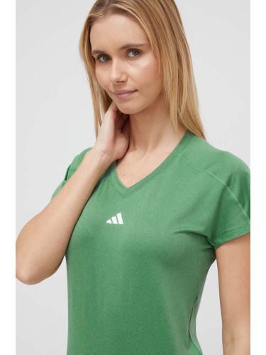 Тениска за трениране adidas Performance в зелено IS3964