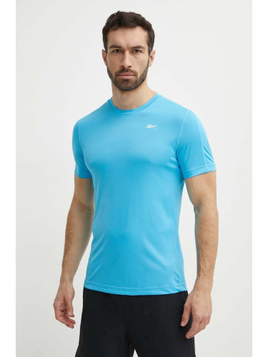 Тениска за трениране Reebok Tech в синьо с изчистен дизайн 100076454