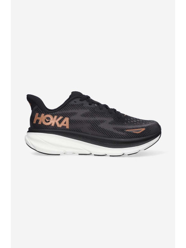 Обувки за бягане Hoka One Clifton 9 в черно