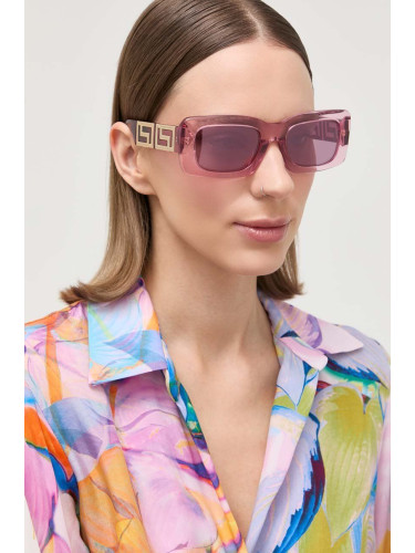 Слънчеви очила Versace в розово 0VE4444U