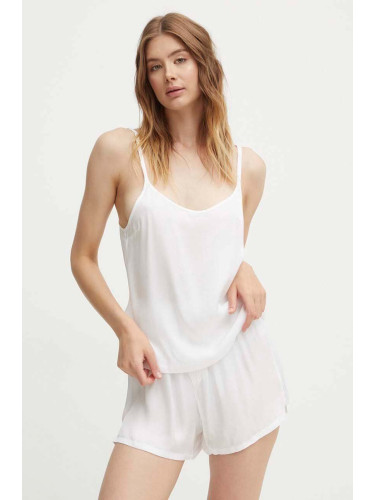 Пижама Calvin Klein Underwear дамска в бяло 000QS7153E