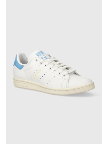 Кожени маратонки adidas Originals Stan Smith W в бяло IE0467