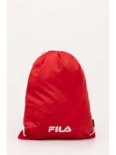 Раница Fila Lodi в червено с принт FBU0128
