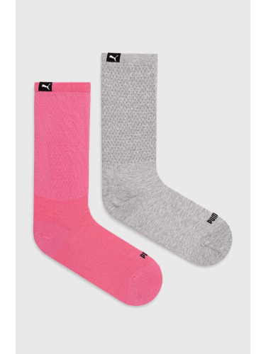 Чорапи Puma (2 чифта) в розово 938384
